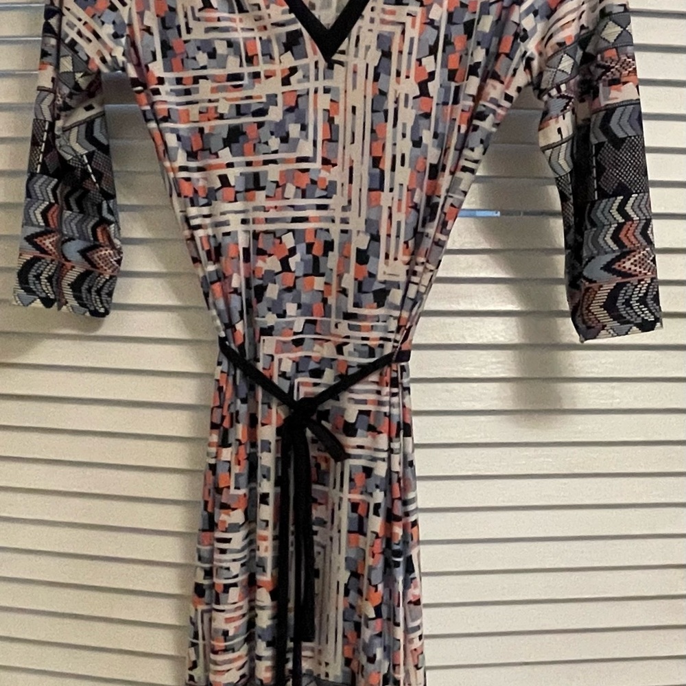 Geometric Patterned Dress